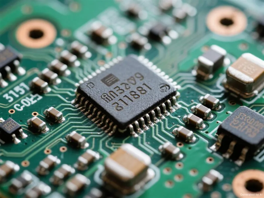 Laser marking PCB circuit boards and electronic components