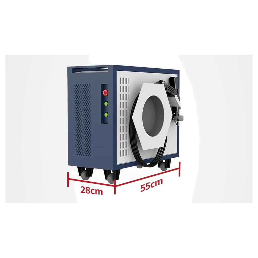 Laser welding gun for the air-cooled four-in-one machine