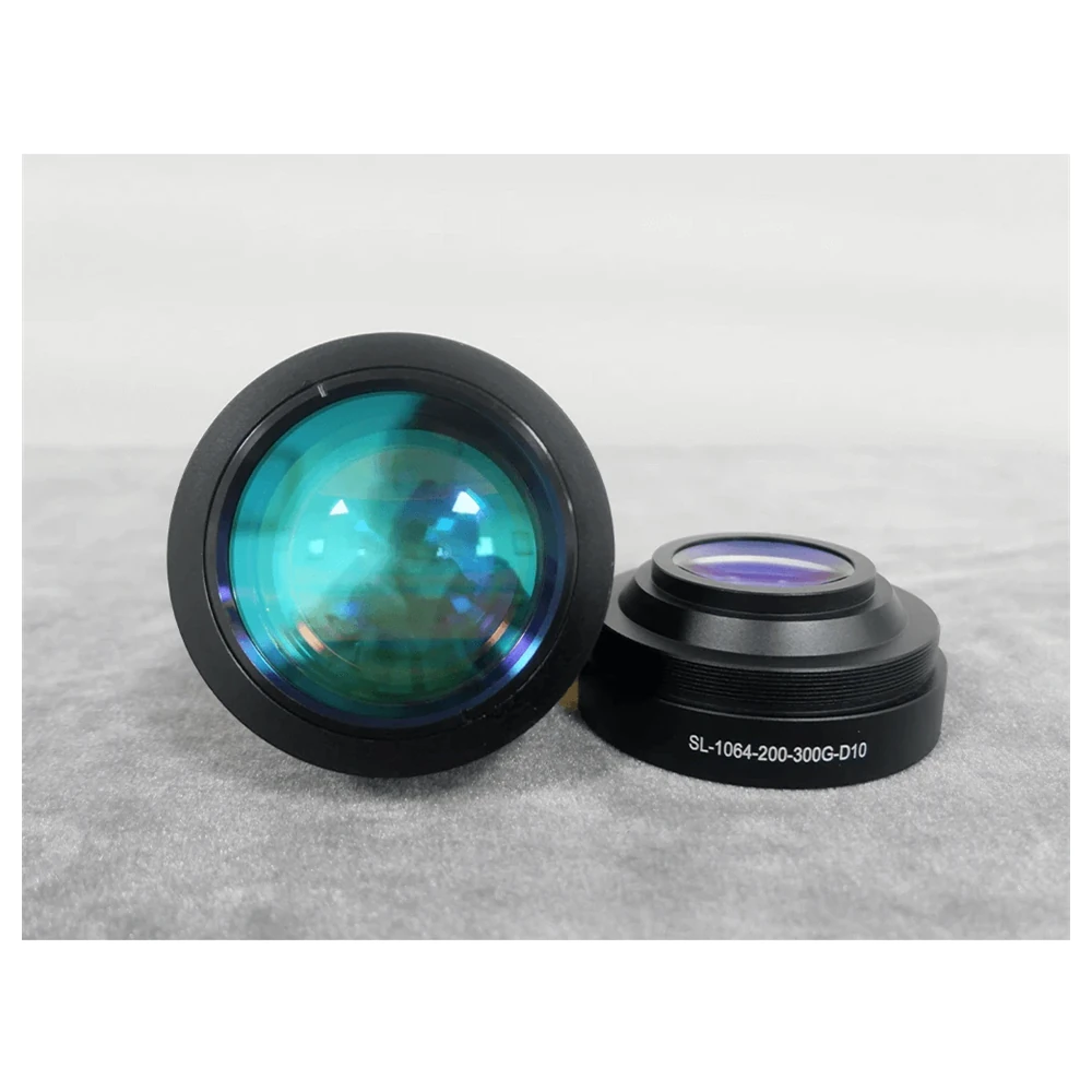 F-theta field lens assembled on the CO2 marking head