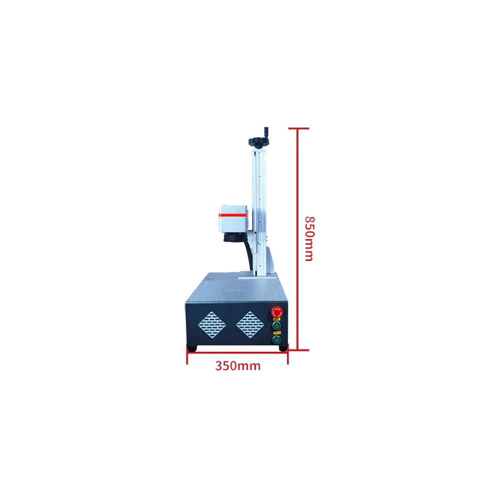MOPA laser marking machine dimensions drawing