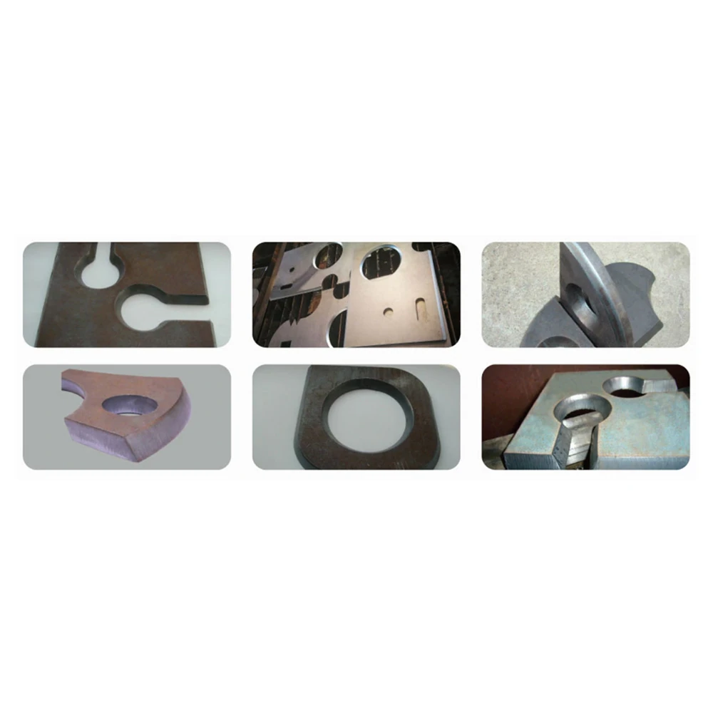 Bevelled plate edge produced by the plasma bevel cutting machine