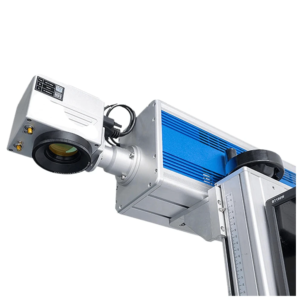 Control panel of the enclosed desktop CO2 marker