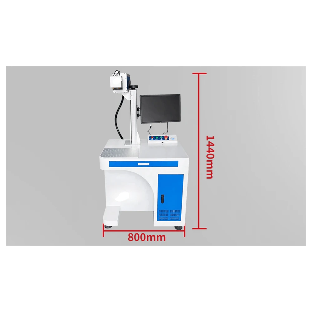 CO2 laser source used in the desktop cabinet