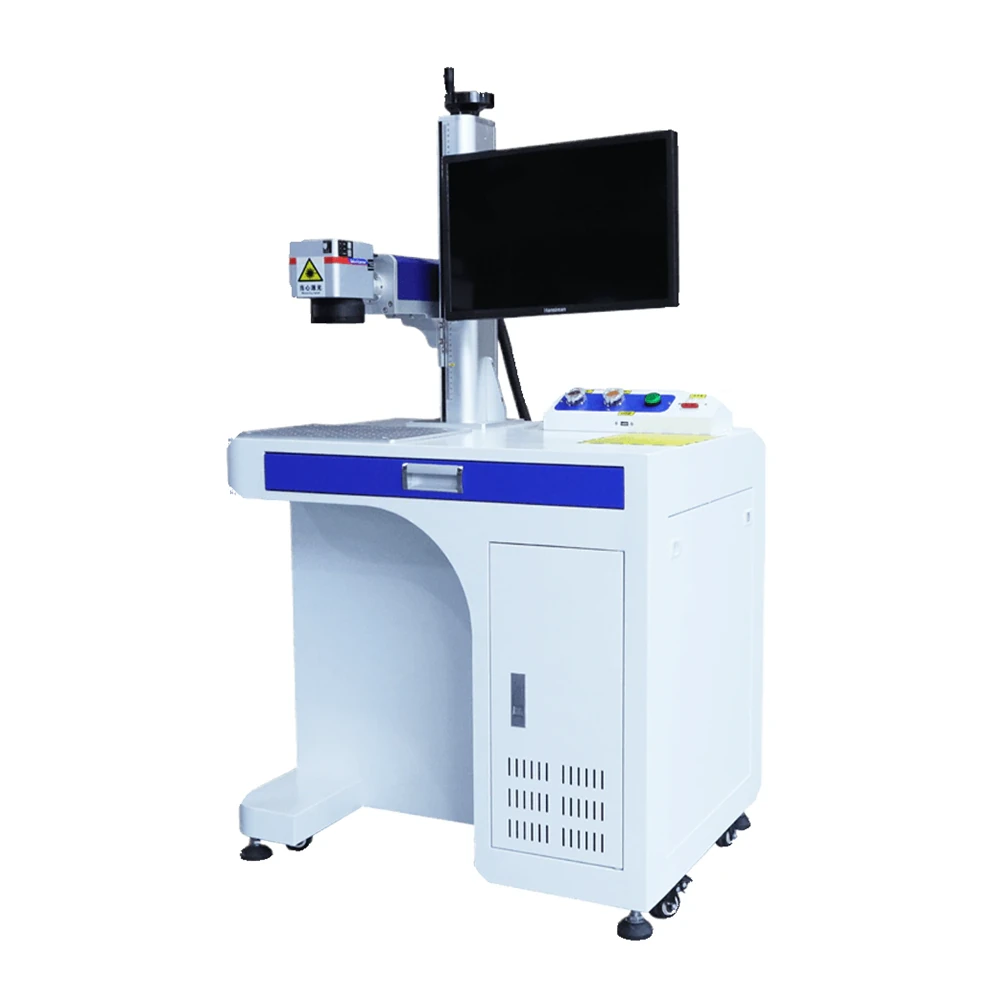 Desktop enclosed fiber laser marking machine