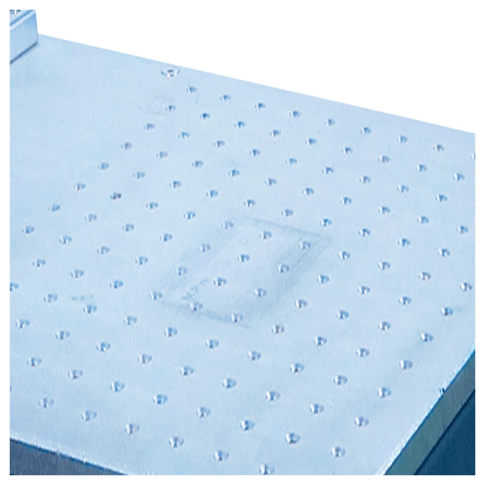 Working bench of the desktop UV laser marking machine