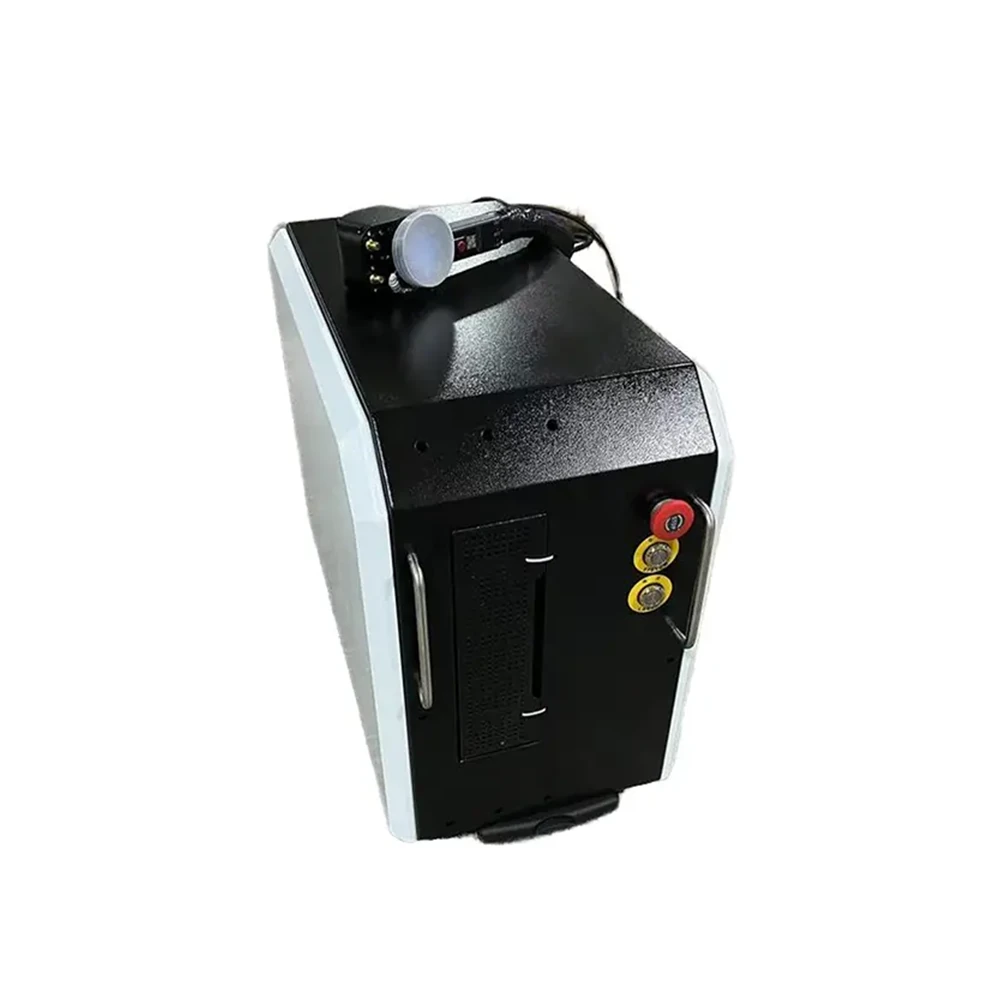 Dual-axis precision pulsed laser cleaning machine for furniture and rust