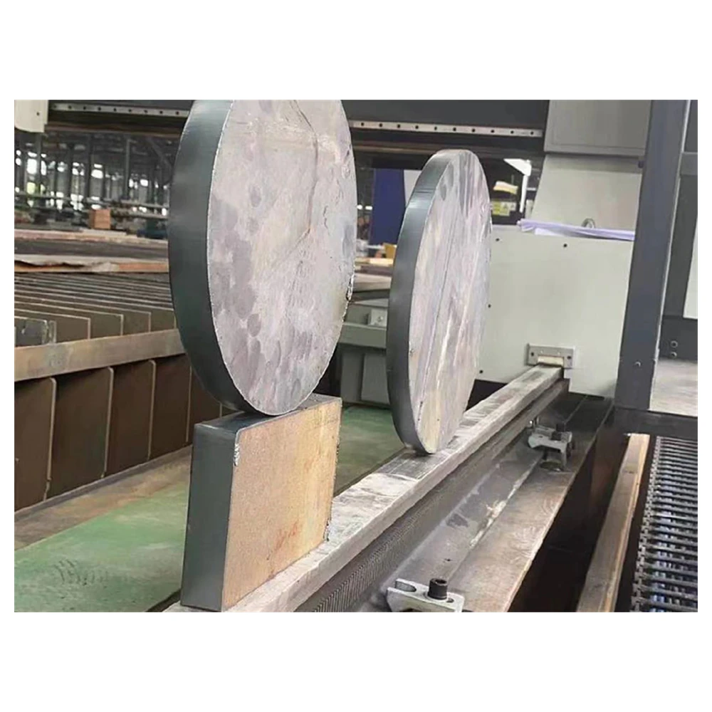 Slatted cutting bed of the plasma table