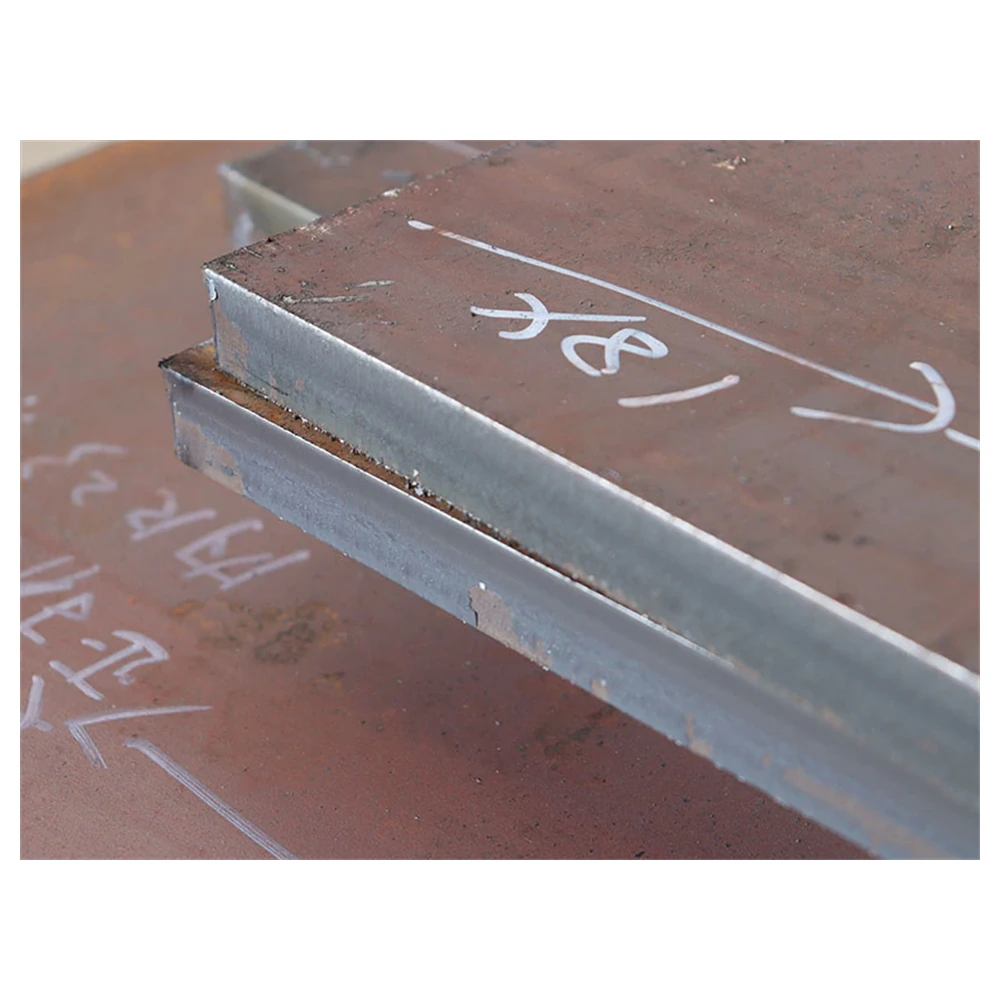 Nested plate parts cut by the dual-head plasma machine