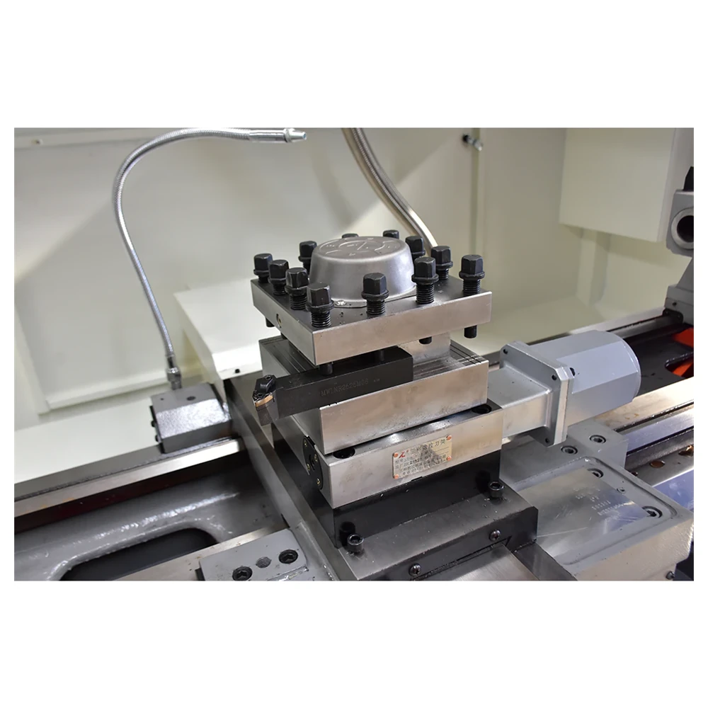 Control panel of the CK6140 CNC lathe