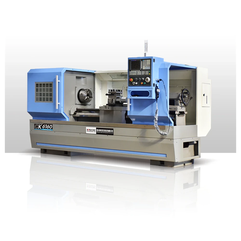 Four-station tool post on the CK6160 lathe