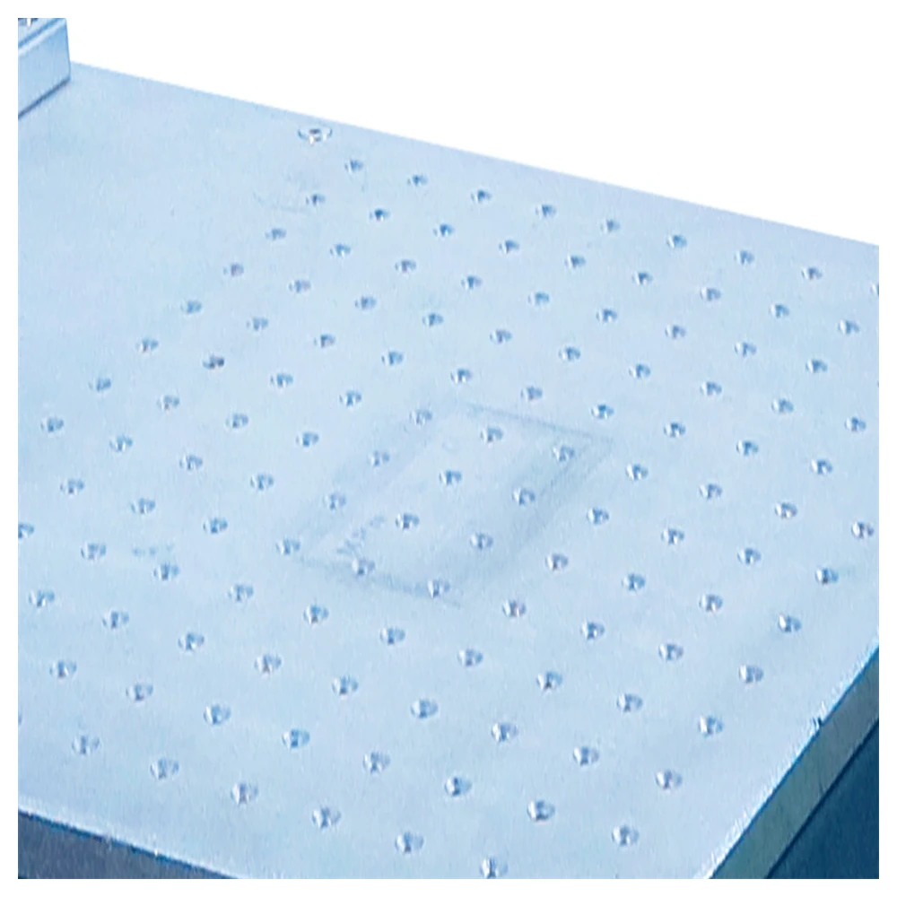 Folding column on the foldable fiber laser marker