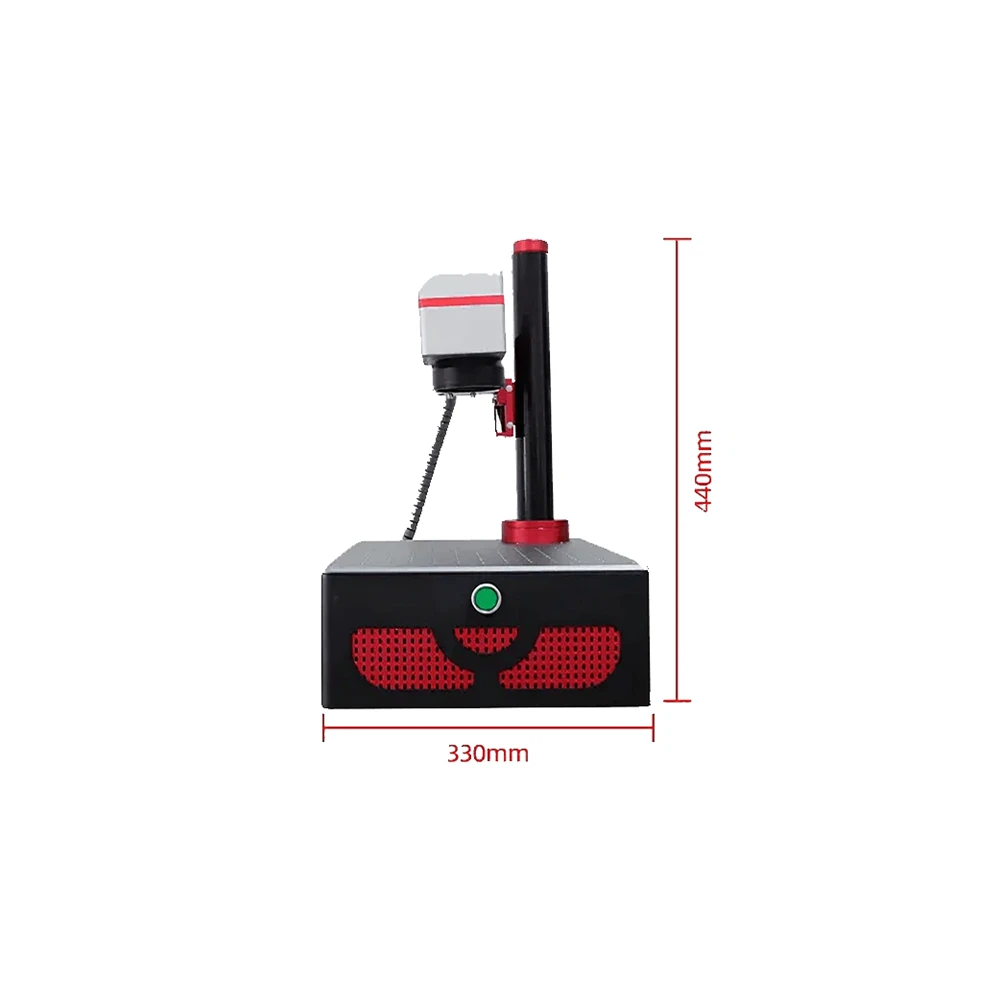 Working table of the foldable laser marking machine