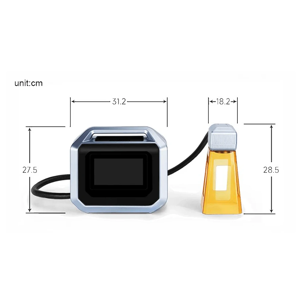 Laser marking electrical cables and connectors