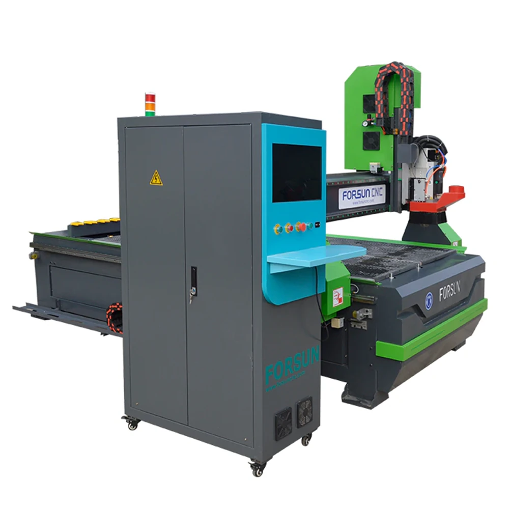 4x8 ATC CNC wood router with automatic tool changer