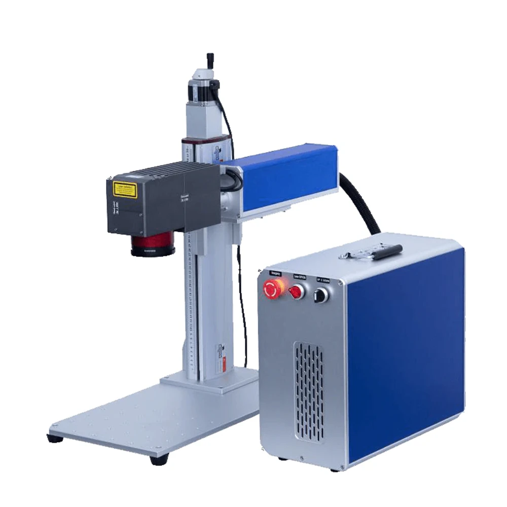 Mini 3D fiber laser marking machine with dynamic focus