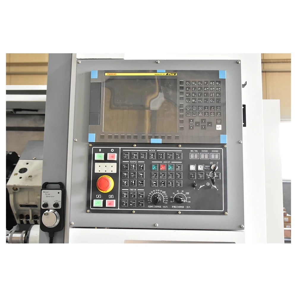 Chip conveyor and enclosure of the BR-500 lathe