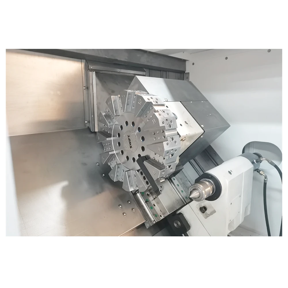 Control panel on the BR-500 slant-bed lathe