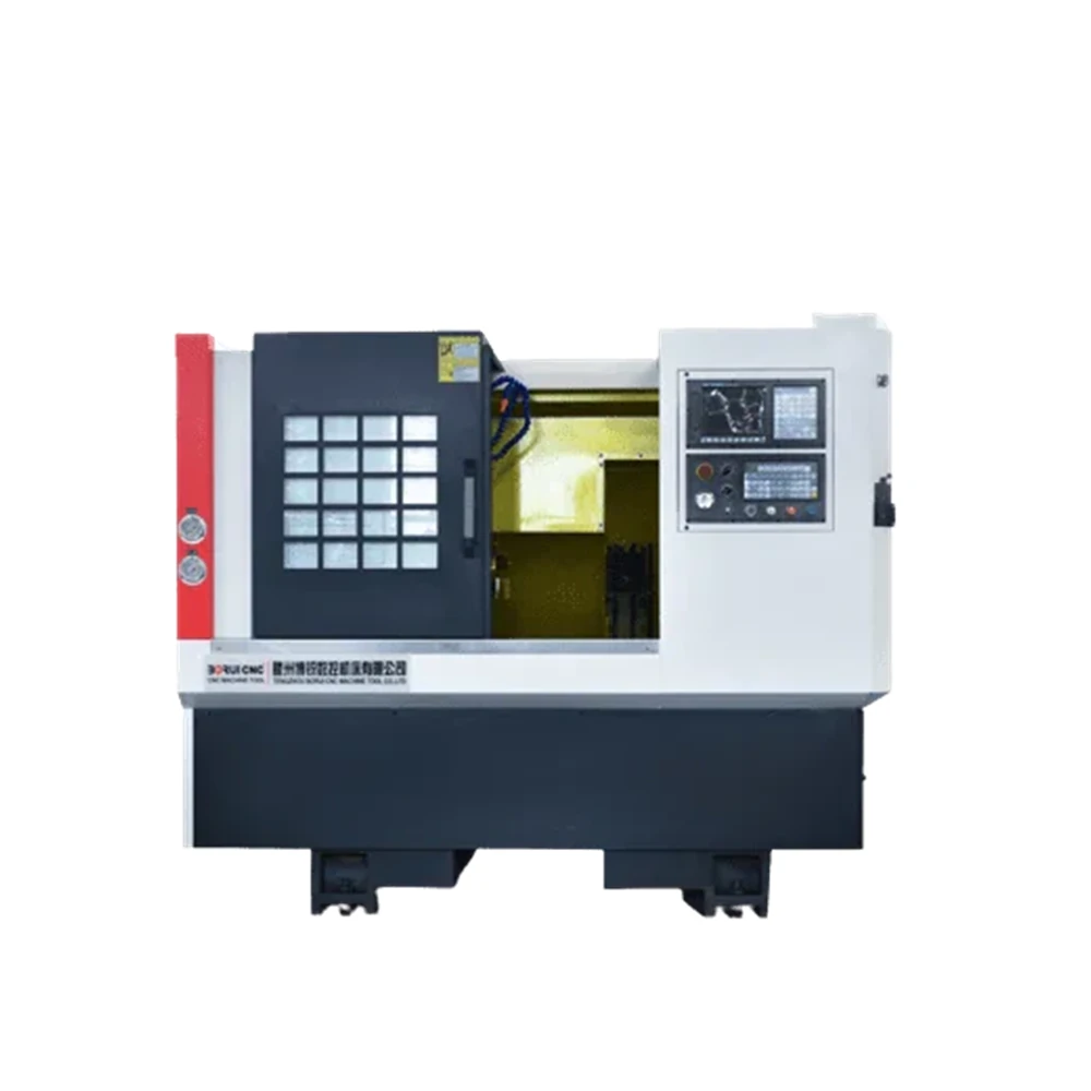 Slant-bed CNC lathe TCK6340 with high-precision spindle unit
