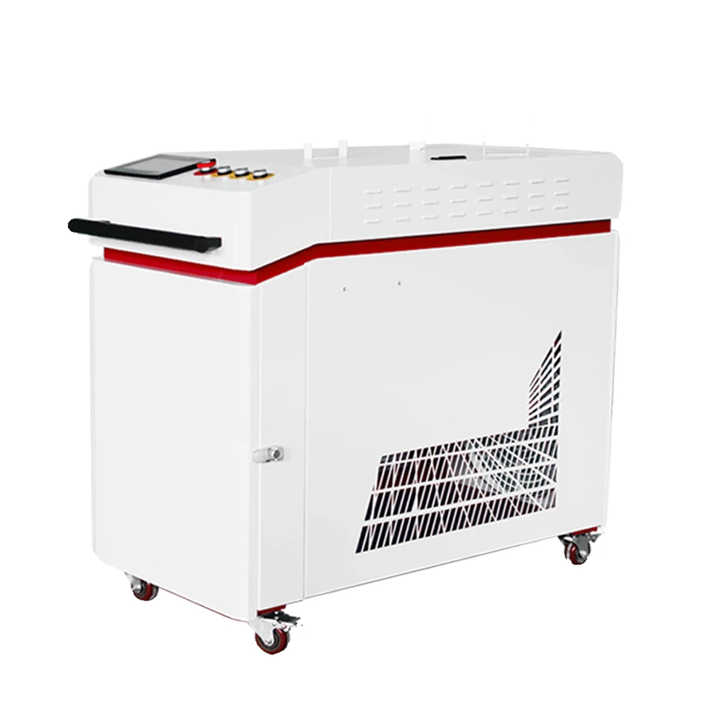 Split-type four-in-one laser welding machine with separate chiller cabinet