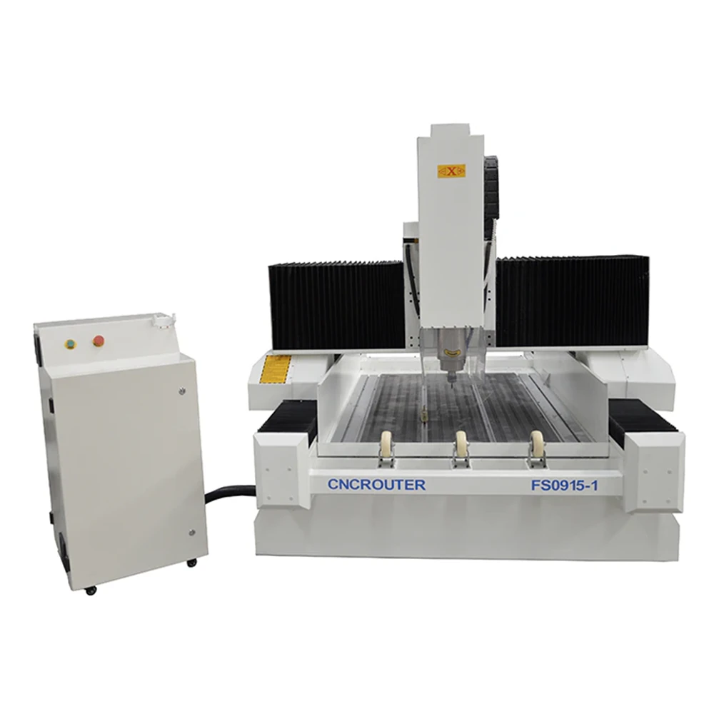 Stone router machine table and water tank
