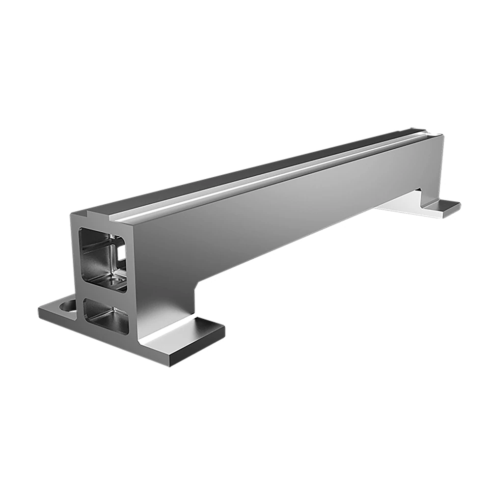 Aluminium gantry beam of the combined laser cutter