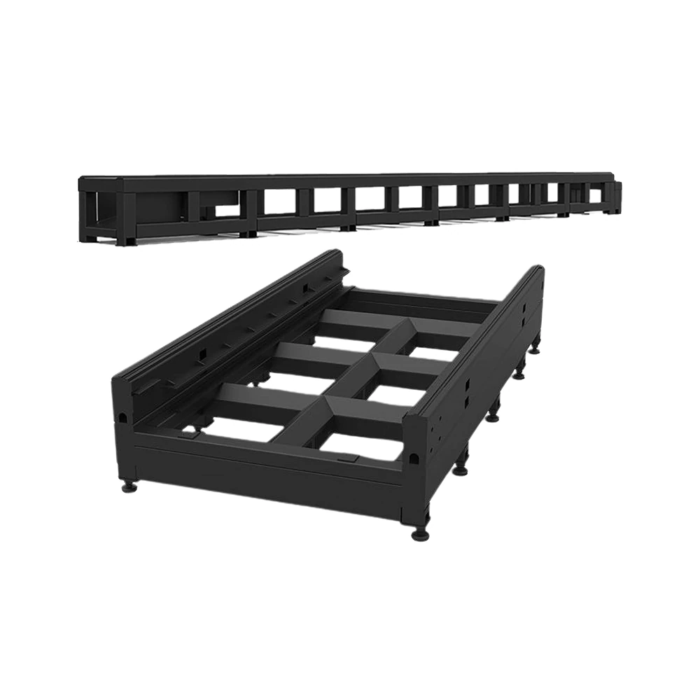 Combined sheet and tube cutting bed