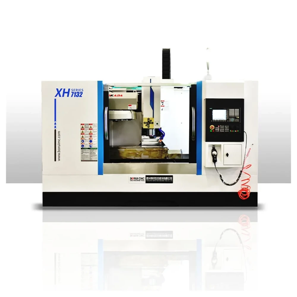 XH7132 four-axis vertical CNC milling machine