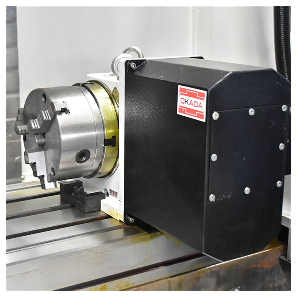 XK7136 four-axis CNC milling machine column and base